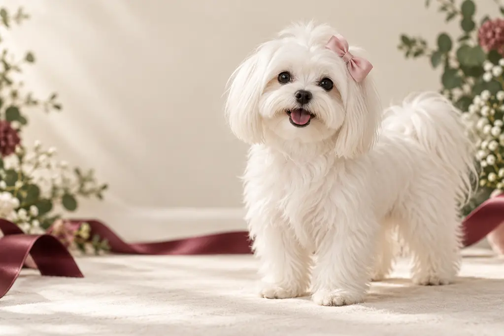 Cane rilassato sul divano insieme alla famiglia